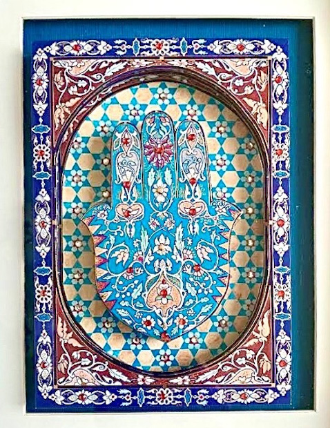 3-dimensional picture of a Hamsa