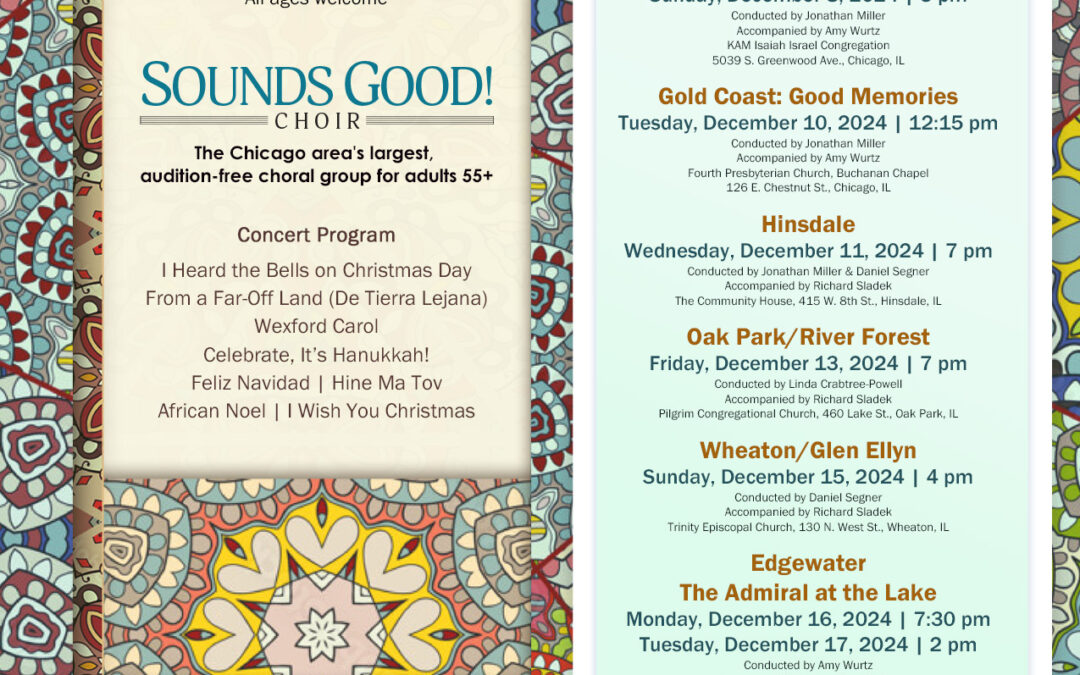 Gold Coast – Sounds Good 2024 Free Holiday Choral Concert