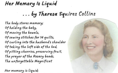 Her Memory Is Liquid: Poetry, Memory & Music