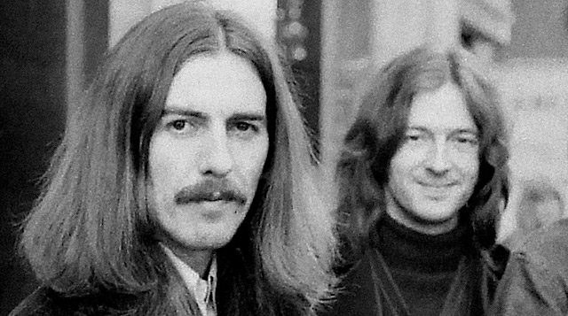 Eric Clapton and George Harrison